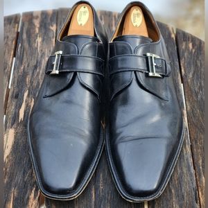 Magnanni Marco Cuero Monk Strap 13276 Leather Shoes 14